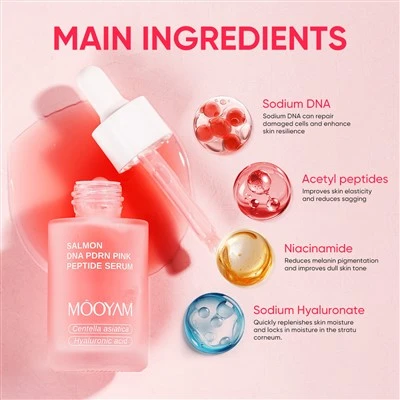 سرم پپتید صورتی MOOYAM DNA Salmon PDRN